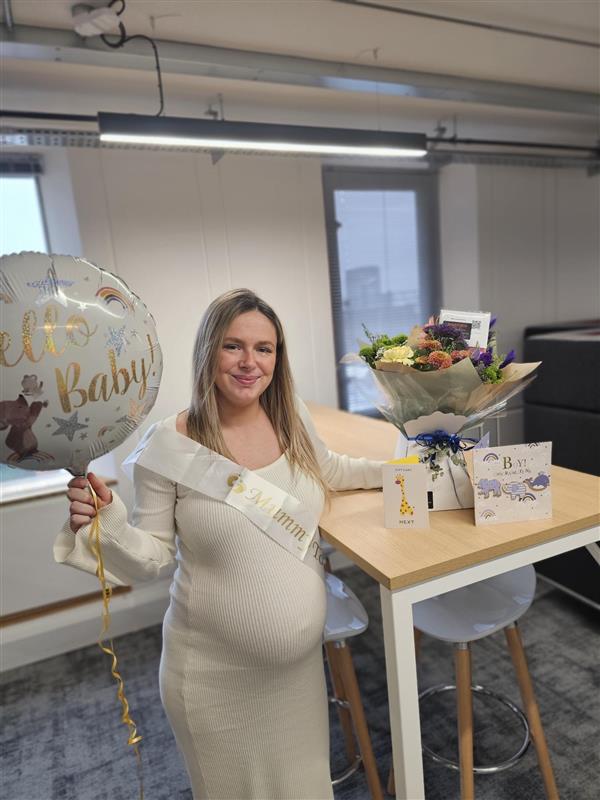 Louise is going on maternity leave!